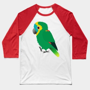 Turquoise-fronted amazon digital vector illustration Baseball T-Shirt